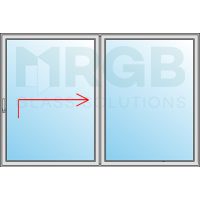 Load image into Gallery viewer, MB77 HS Lift & Glide 2 part Patio doors trade prices - mrgb-solutions