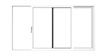 Load image into Gallery viewer, MB77 HS HI Lift and Glide 4 part Patio doors trade prices - mrgb-solutions